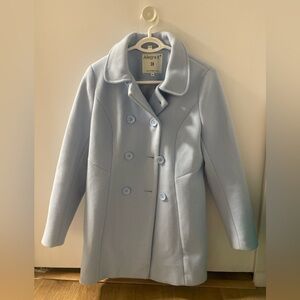 Allegra K Blue Coat Size M
